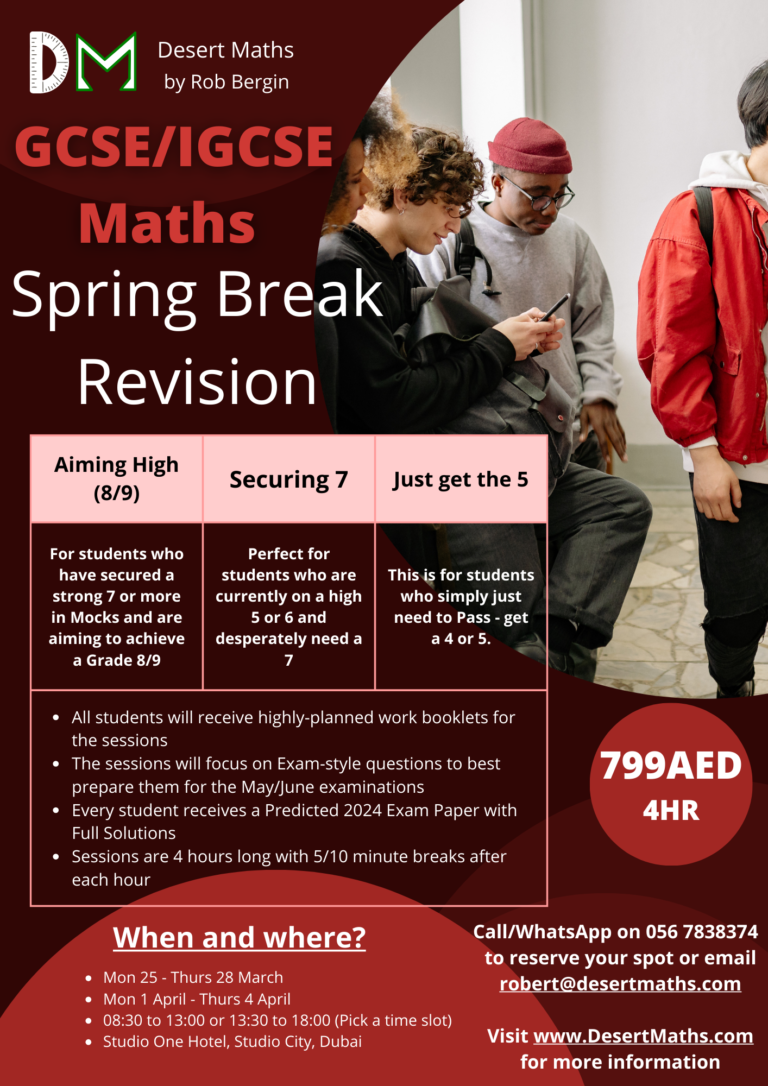 IGCSE-Maths-Spring-Break-2024
